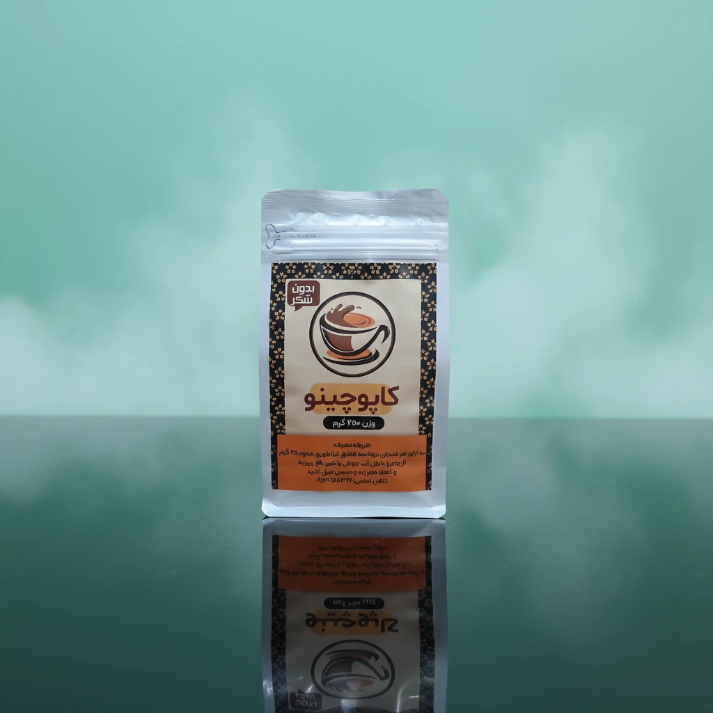 پودر کاپوچینو بدون شکر