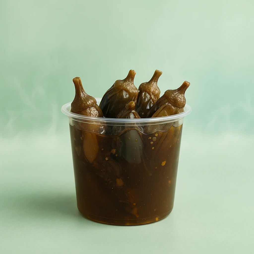 ترشی بادمجان شکم‌پر سنتی